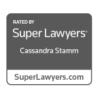 rated by Super Lawyers Cassandra Stamm superlawyers.com