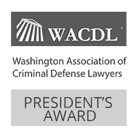 WACDL Washington Association of Criminal Defense Lawyers President's award